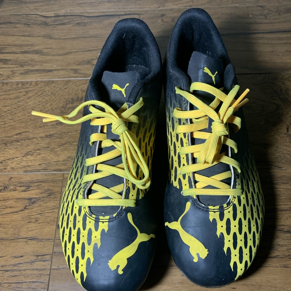 Black Puma Soccer cleats
